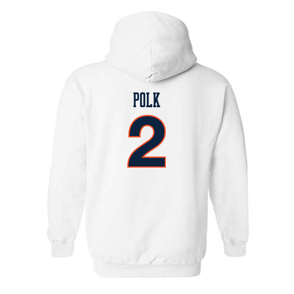 Auburn - NCAA Women's Soccer : Torrey Polk - Replica Shersey Hooded Sweatshirt-1