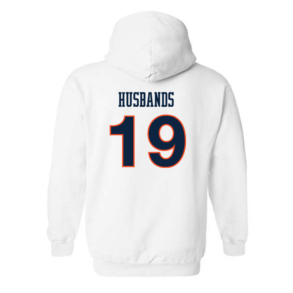 Auburn - NCAA Women's Soccer : Kennedy Husbands - Replica Shersey Hooded Sweatshirt-1