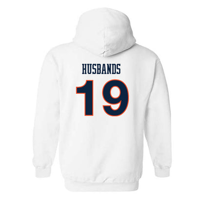 Auburn - NCAA Women's Soccer : Kennedy Husbands - Replica Shersey Hooded Sweatshirt-1