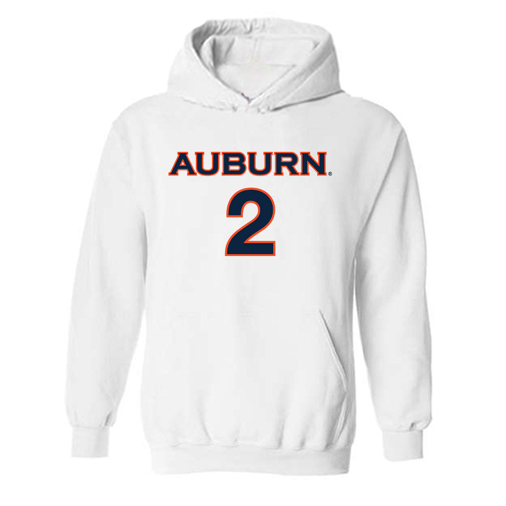 Auburn - NCAA Women's Soccer : Torrey Polk - Replica Shersey Hooded Sweatshirt-0