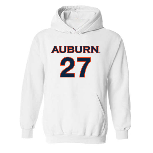 Auburn - NCAA Women's Soccer : Lileah Devereaux - Replica Shersey Hooded Sweatshirt-0