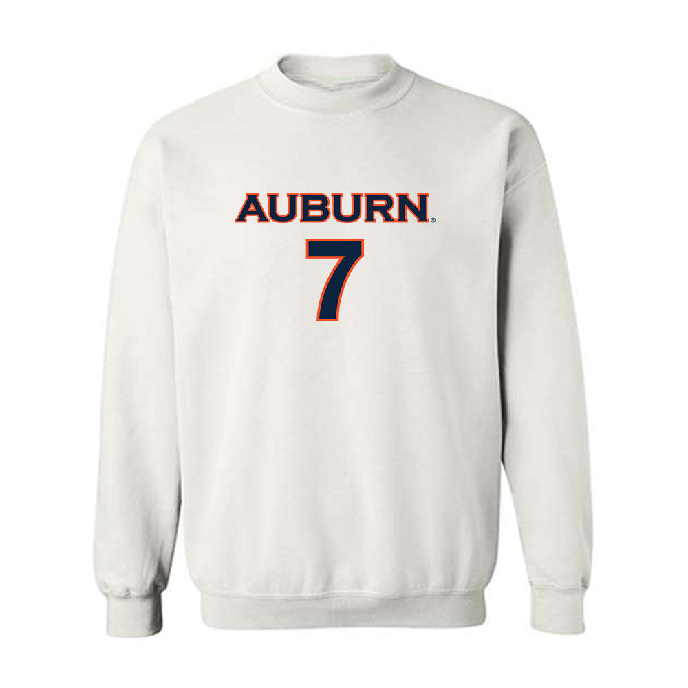 Auburn - NCAA Women's Soccer : Ava Caldwell - Replica Shersey Crewneck Sweatshirt-0