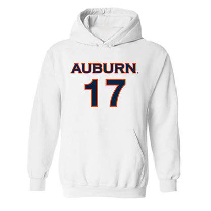 Auburn - NCAA Women's Soccer : Allison Goodwin - Replica Shersey Hooded Sweatshirt-0