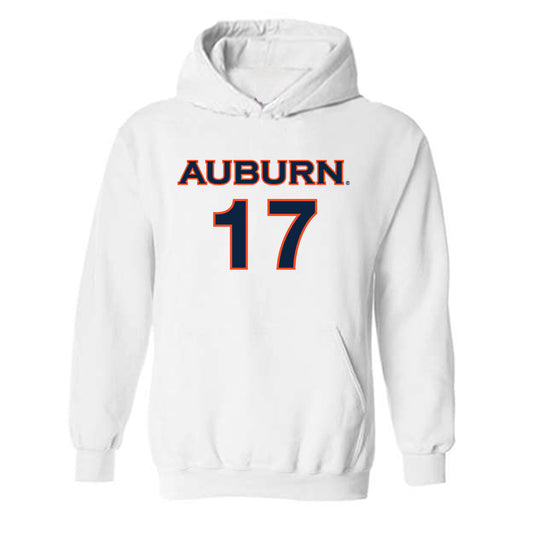 Auburn - NCAA Women's Soccer : Allison Goodwin - Replica Shersey Hooded Sweatshirt-0