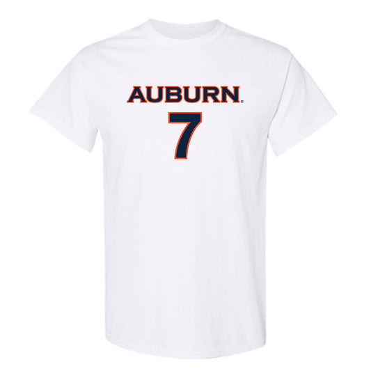 Auburn - NCAA Women's Soccer : Ava Caldwell - Replica Shersey T-Shirt-0