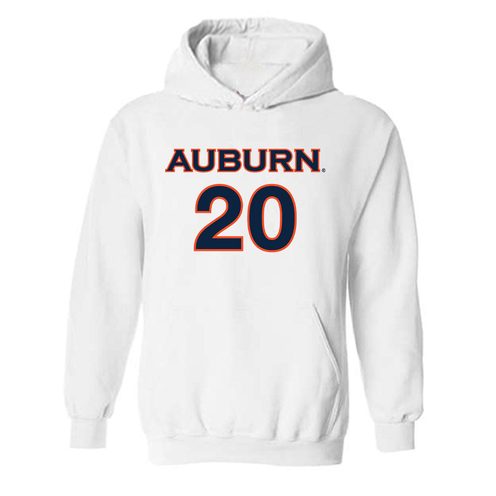 Auburn - NCAA Women's Soccer : Kylie Snell - Replica Shersey Hooded Sweatshirt-0