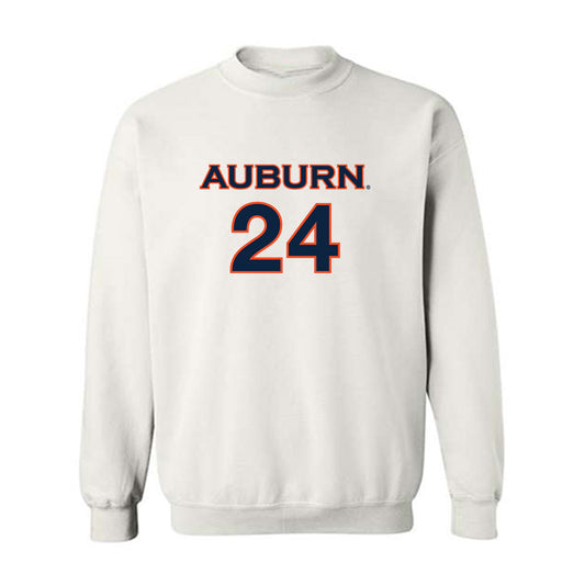 Auburn - NCAA Women's Soccer : Aurora Gaines - Replica Shersey Crewneck Sweatshirt-0