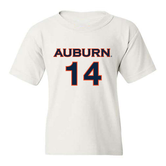 Auburn - NCAA Women's Soccer : Clara Casajuana - Replica Shersey Youth T-Shirt-0
