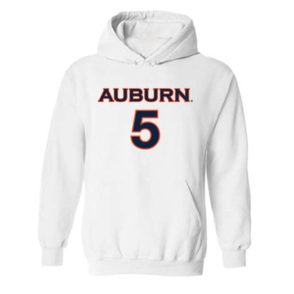 Auburn - NCAA Women's Soccer : Ellie Rebmann - Replica Shersey Hooded Sweatshirt-0