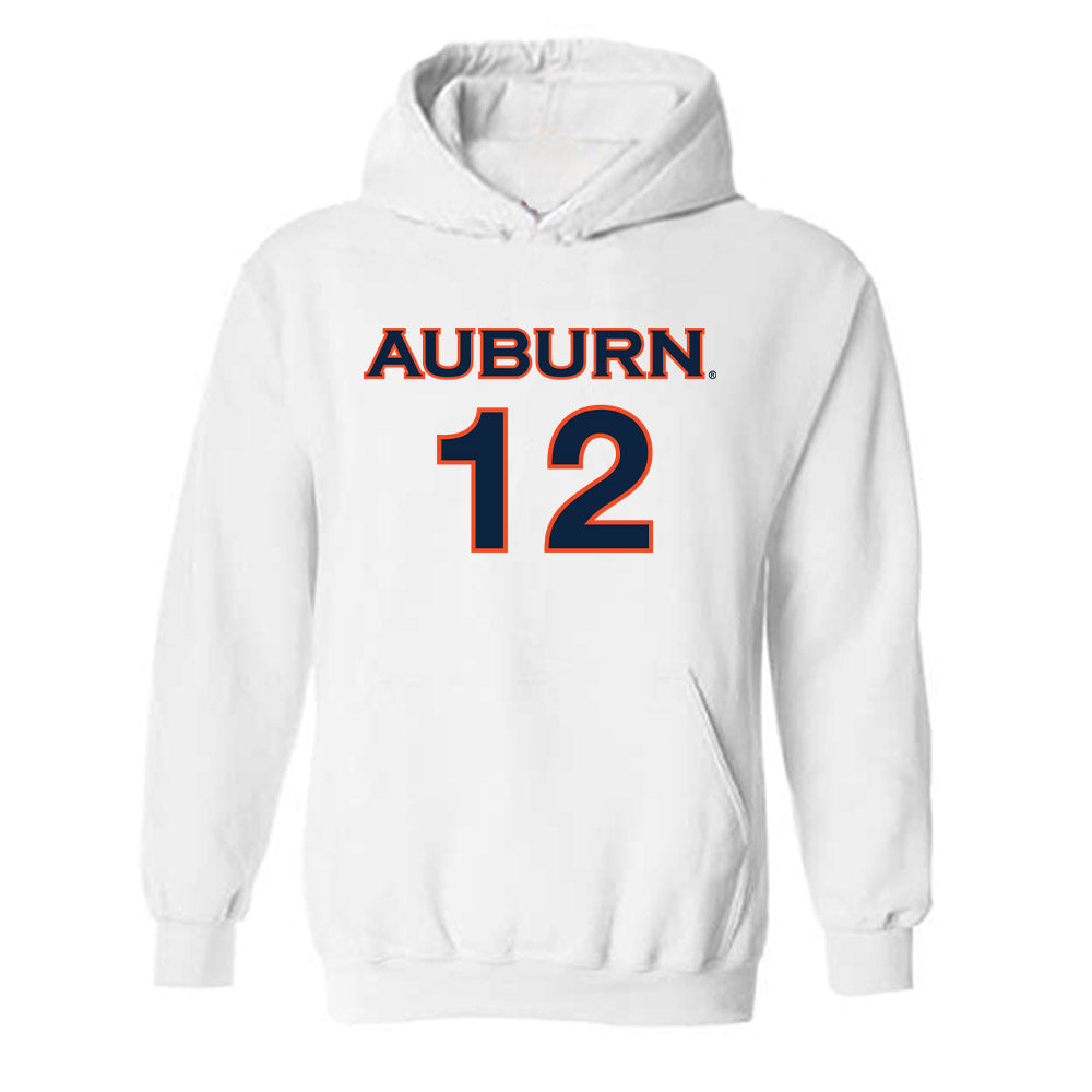 Auburn - NCAA Women's Soccer : Izzy Whitaker - Replica Shersey Hooded Sweatshirt-0