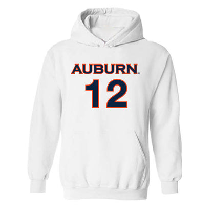 Auburn - NCAA Women's Soccer : Izzy Whitaker - Replica Shersey Hooded Sweatshirt-0