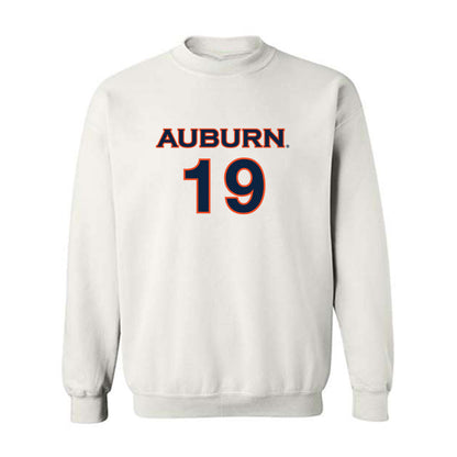 Auburn - NCAA Women's Soccer : Kennedy Husbands - Replica Shersey Crewneck Sweatshirt-0