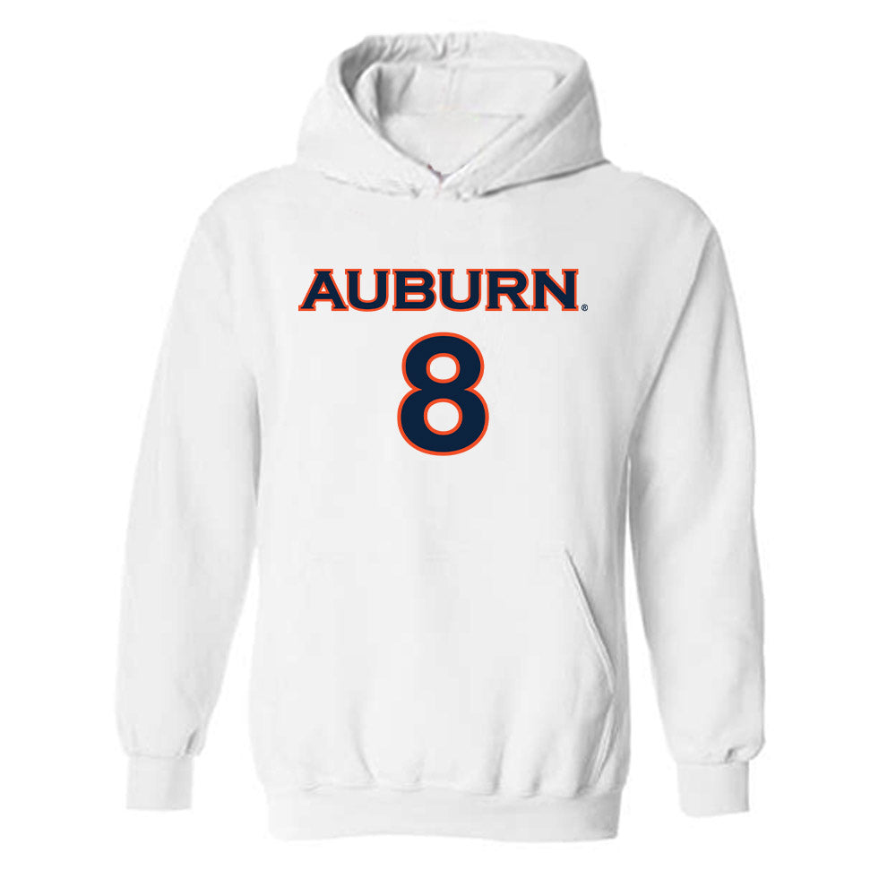 Auburn - NCAA Women's Soccer : Gracie Brown - Replica Shersey Hooded Sweatshirt-0