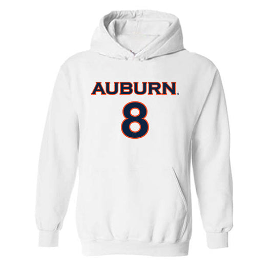 Auburn - NCAA Women's Soccer : Gracie Brown - Replica Shersey Hooded Sweatshirt-0
