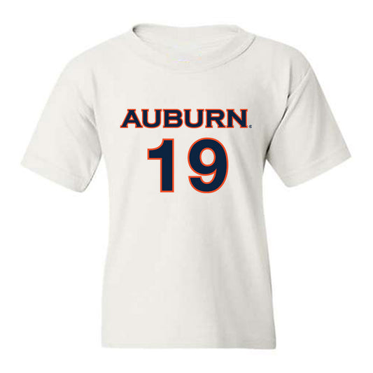 Auburn - NCAA Women's Soccer : Kennedy Husbands - Replica Shersey Youth T-Shirt-0