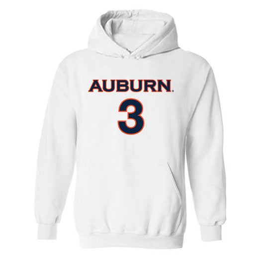 Auburn - NCAA Women's Soccer : Teigan Cunnane - Replica Shersey Hooded Sweatshirt-0