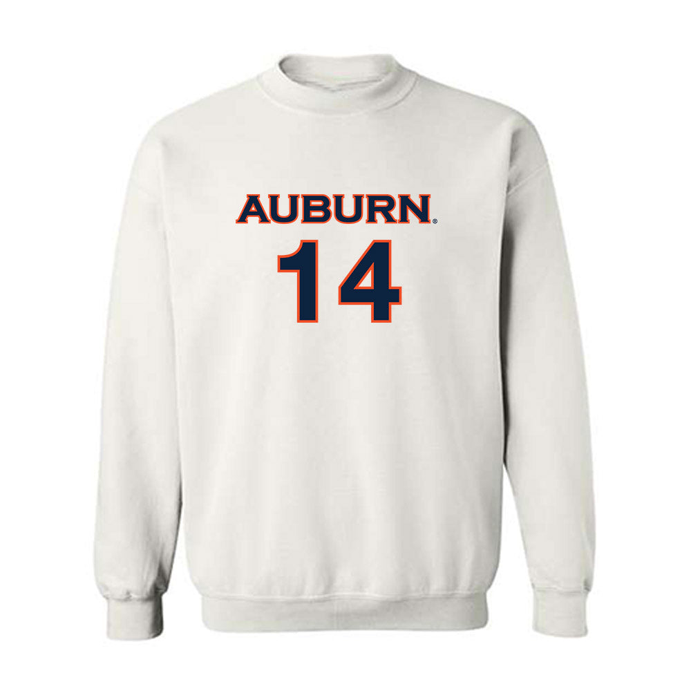 Auburn - NCAA Women's Soccer : Clara Casajuana - Replica Shersey Crewneck Sweatshirt-0
