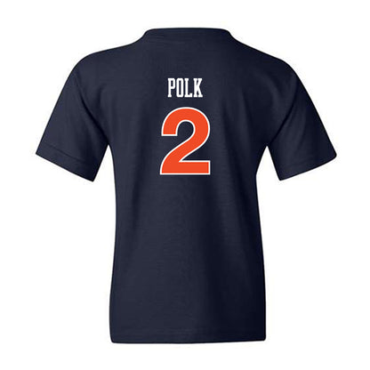 Auburn - NCAA Women's Soccer : Torrey Polk - Replica Shersey Youth T-Shirt-1