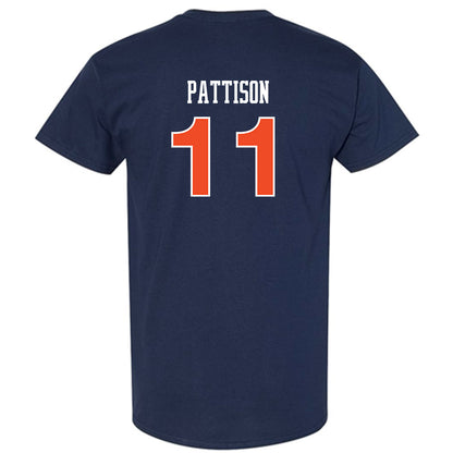 Auburn - NCAA Women's Soccer : Eva Pattison - Replica Shersey T-Shirt-1