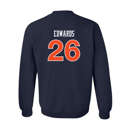 Auburn - NCAA Women's Soccer : Emily Edwards - Replica Shersey Crewneck Sweatshirt-1