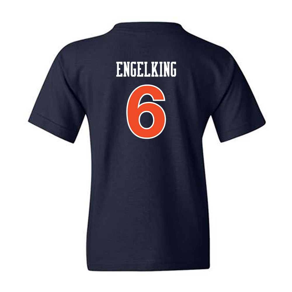 Auburn - NCAA Women's Soccer : Holly Engelking - Replica Shersey Youth T-Shirt-1