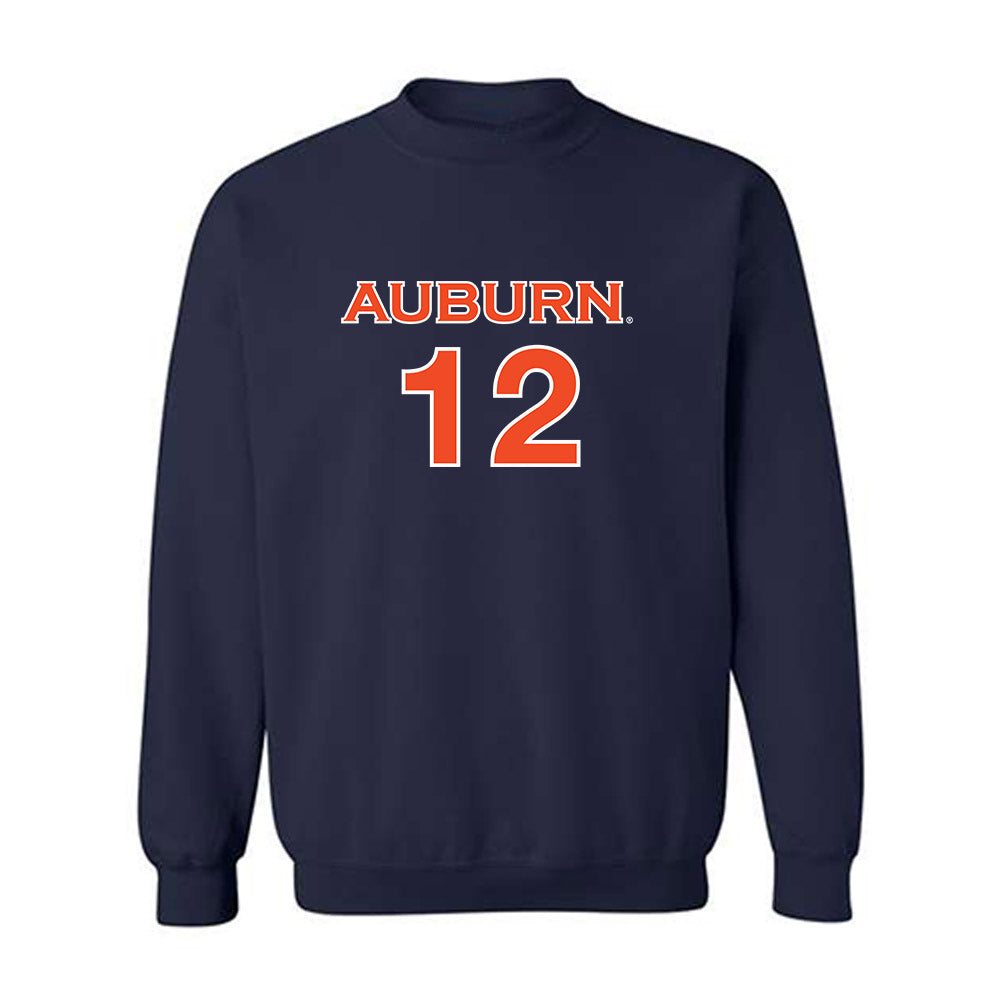 Auburn - NCAA Women's Soccer : Izzy Whitaker - Replica Shersey Crewneck Sweatshirt-0