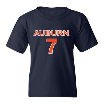Auburn - NCAA Women's Soccer : Ava Caldwell - Replica Shersey Youth T-Shirt-0