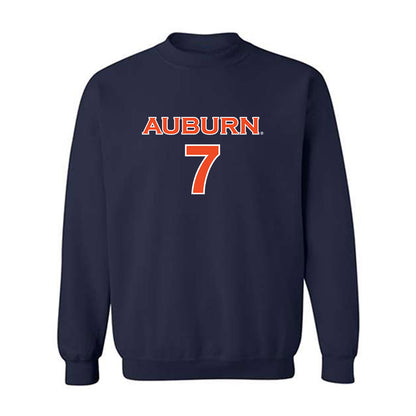 Auburn - NCAA Women's Soccer : Ava Caldwell - Replica Shersey Crewneck Sweatshirt-0