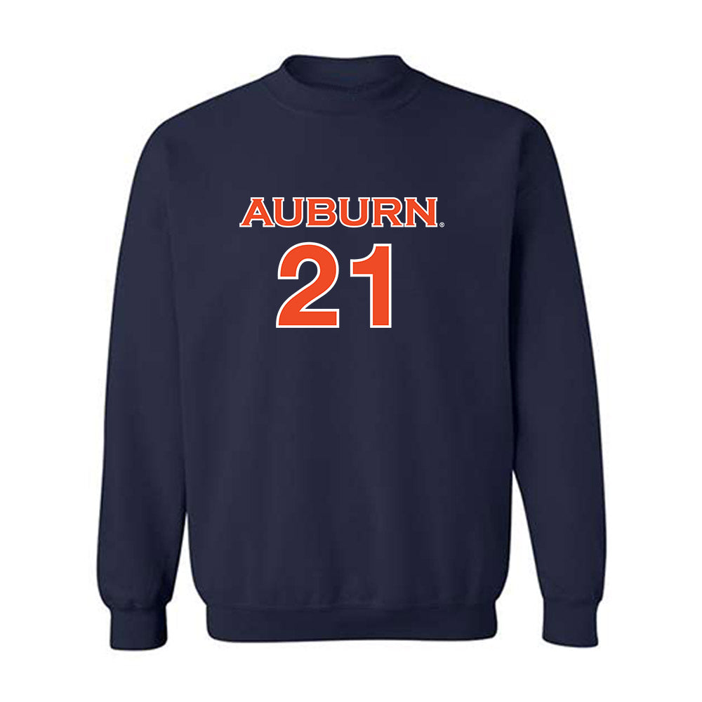 Auburn - NCAA Women's Soccer : Emma Musiek - Replica Shersey Crewneck Sweatshirt-0