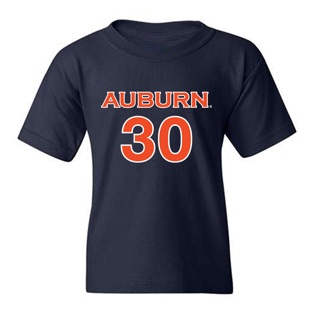 Auburn - NCAA Women's Soccer : Tahirah Turnage - Replica Shersey Youth T-Shirt-0
