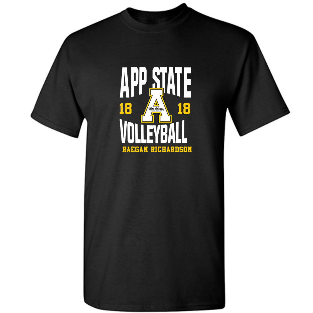 App State - NCAA Women's Volleyball : Raegan Richardson - Fashion Shersey T-Shirt-0