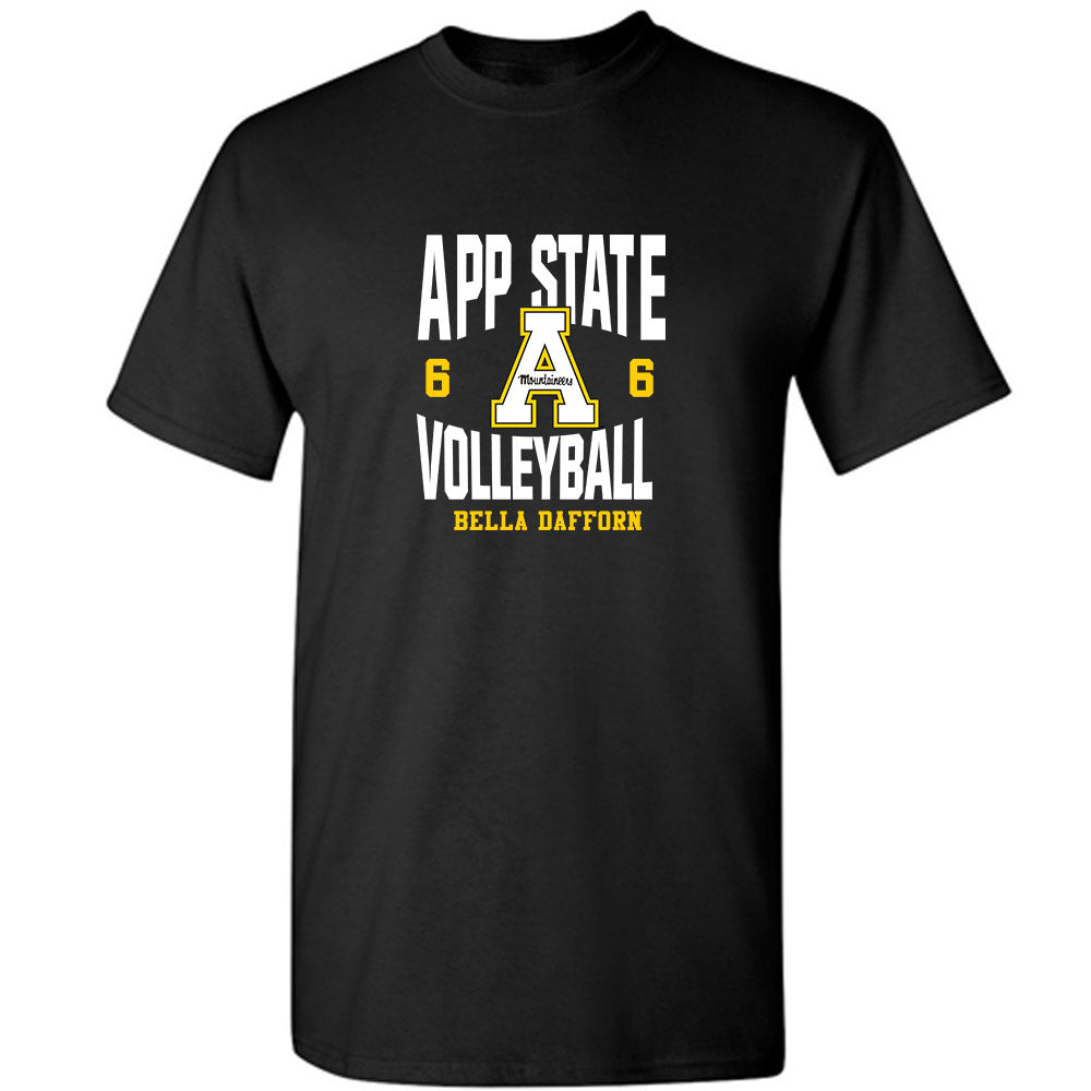 App State - NCAA Women's Volleyball : Bella dafforn - Fashion Shersey T-Shirt-0
