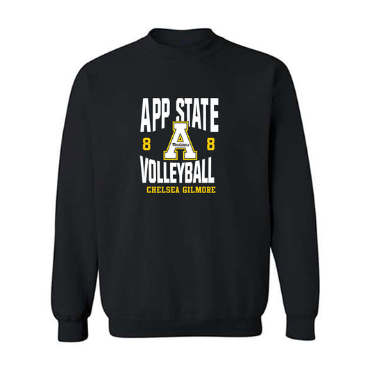 App State - NCAA Women's Volleyball : Chelsea Gilmore - Fashion Shersey Crewneck Sweatshirt-0