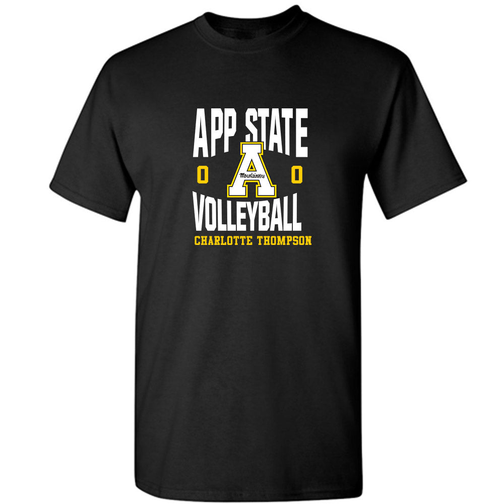 App State - NCAA Women's Volleyball : Charlotte Thompson - Fashion Shersey T-Shirt-0