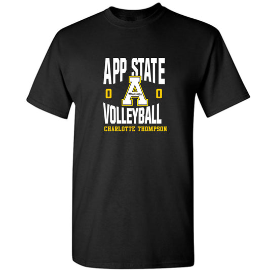App State - NCAA Women's Volleyball : Charlotte Thompson - Fashion Shersey T-Shirt-0