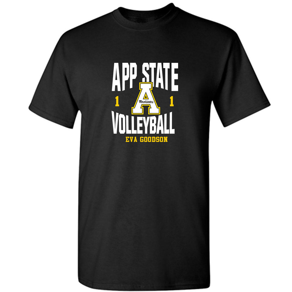 App State - NCAA Women's Volleyball : Eva Goodson - Fashion Shersey T-Shirt-0