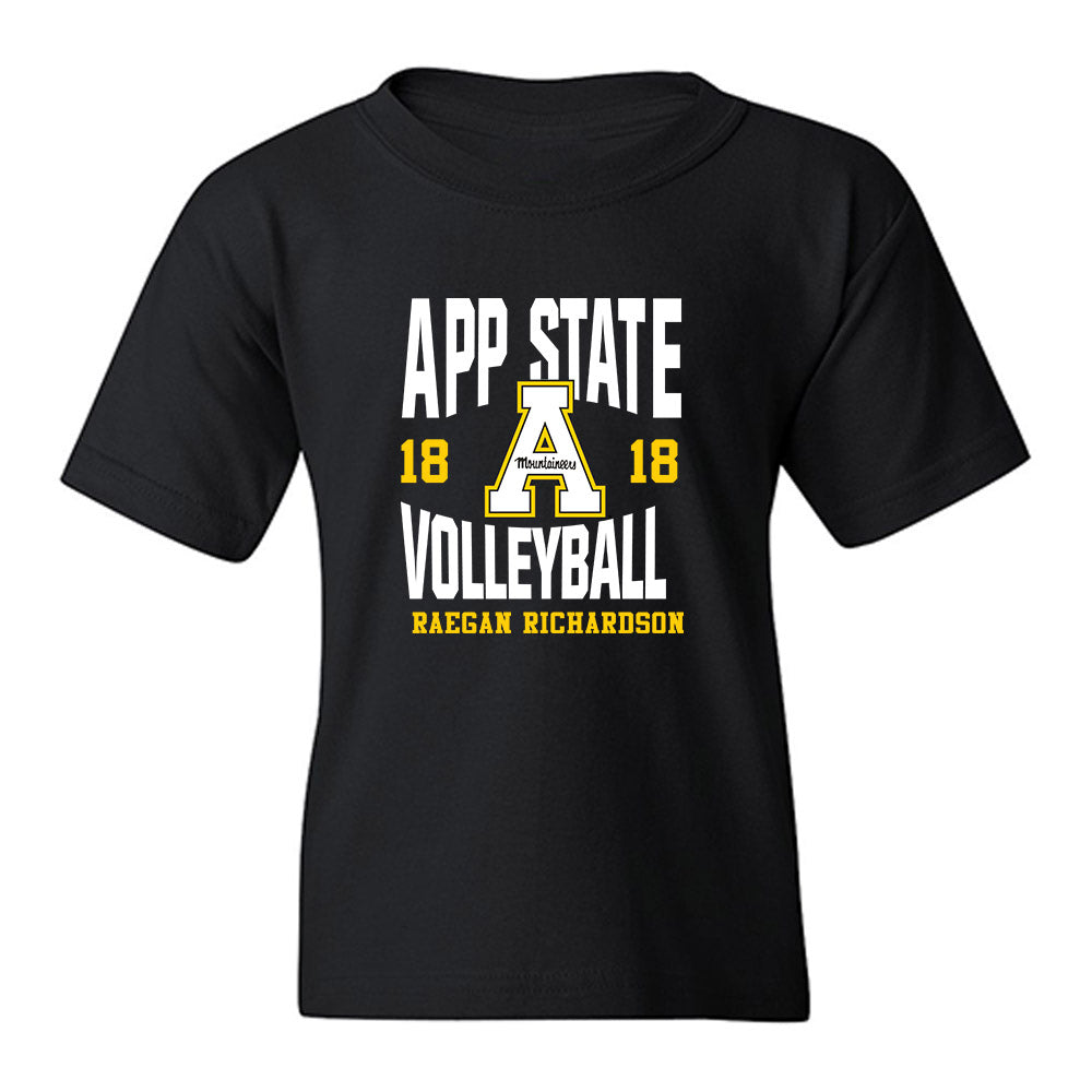 App State - NCAA Women's Volleyball : Raegan Richardson - Fashion Shersey Youth T-Shirt-0