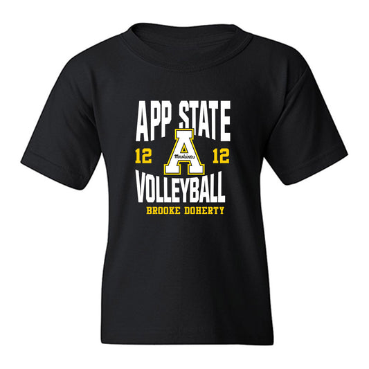 App State - NCAA Women's Volleyball : Brooke Doherty - Fashion Shersey Youth T-Shirt-0
