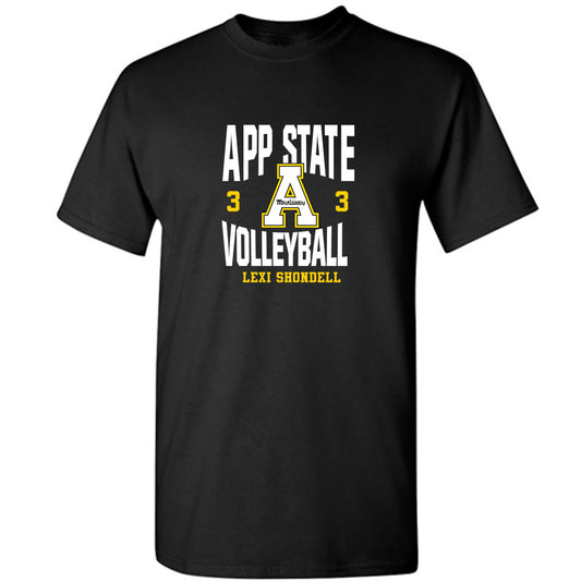 App State - NCAA Women's Volleyball : Lexi Shondell - Fashion Shersey T-Shirt-0