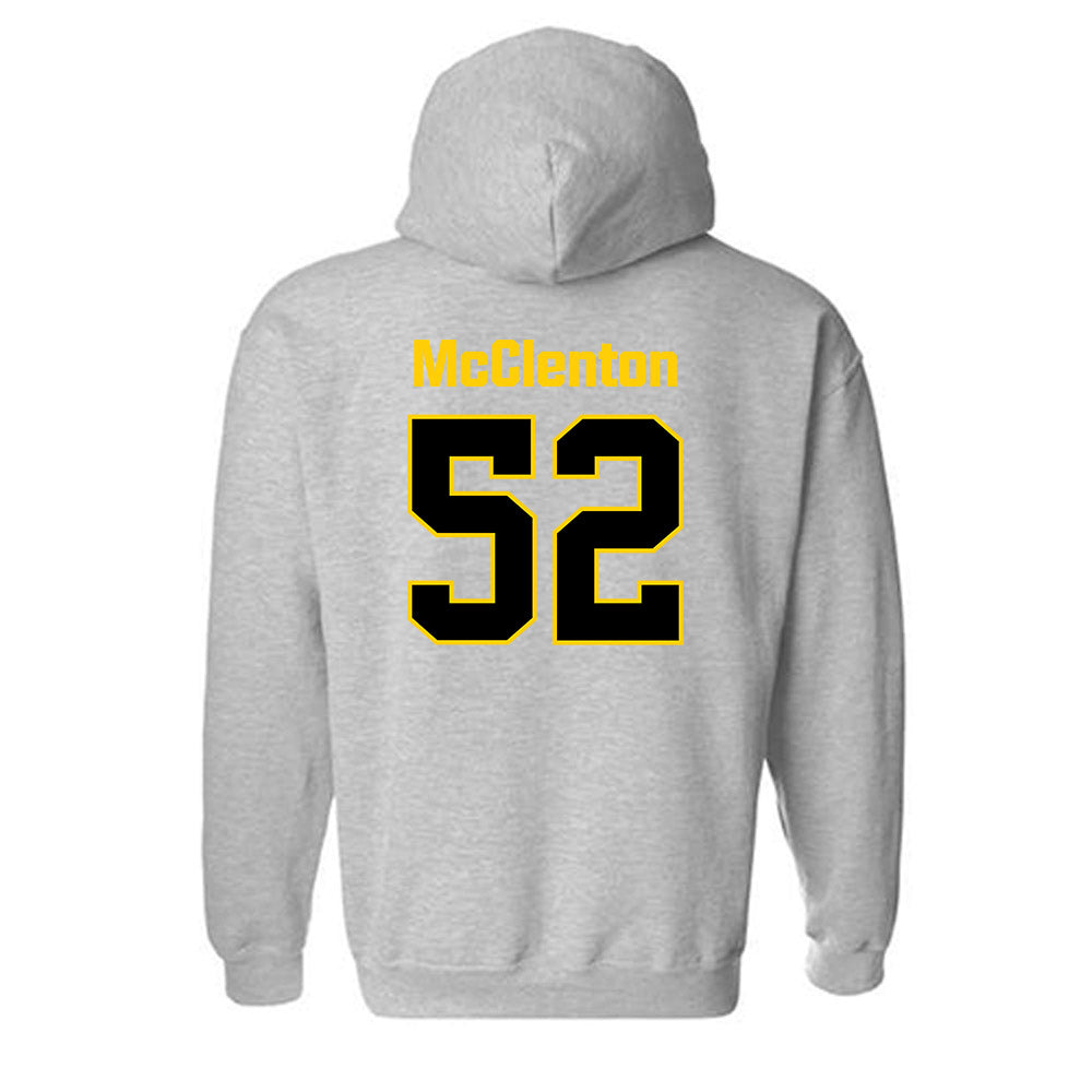 App State - NCAA Football : Michael McClenton - Classic Shersey Hooded Sweatshirt-1