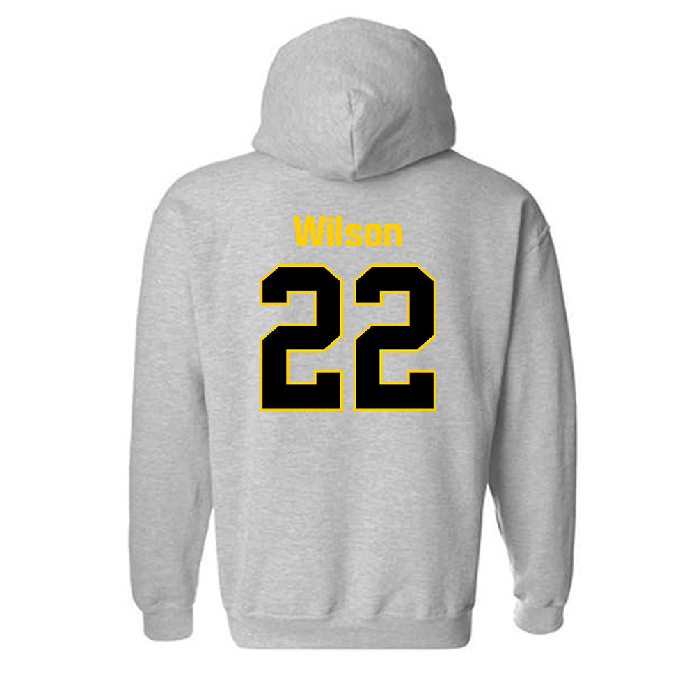 App State - NCAA Football : DaRon Wilson - Classic Shersey Hooded Sweatshirt-1