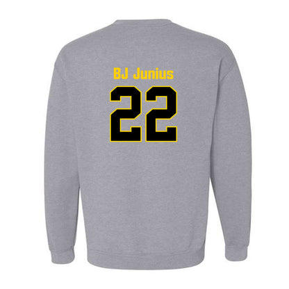 App State - NCAA Football : Bryant "BJ" Junius - Classic Shersey Crewneck Sweatshirt-1