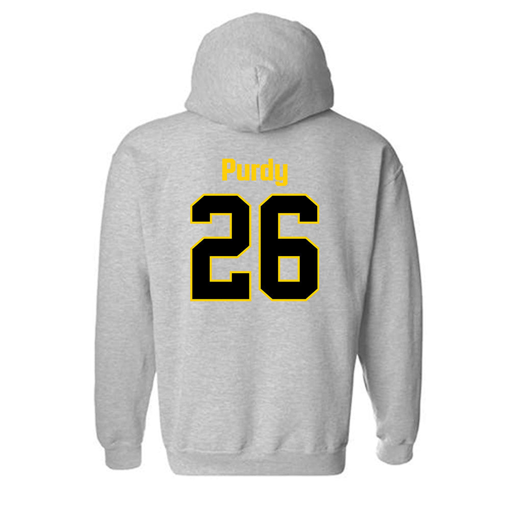 App State - NCAA Football : Kaleb Purdy - Classic Shersey Hooded Sweatshirt-1