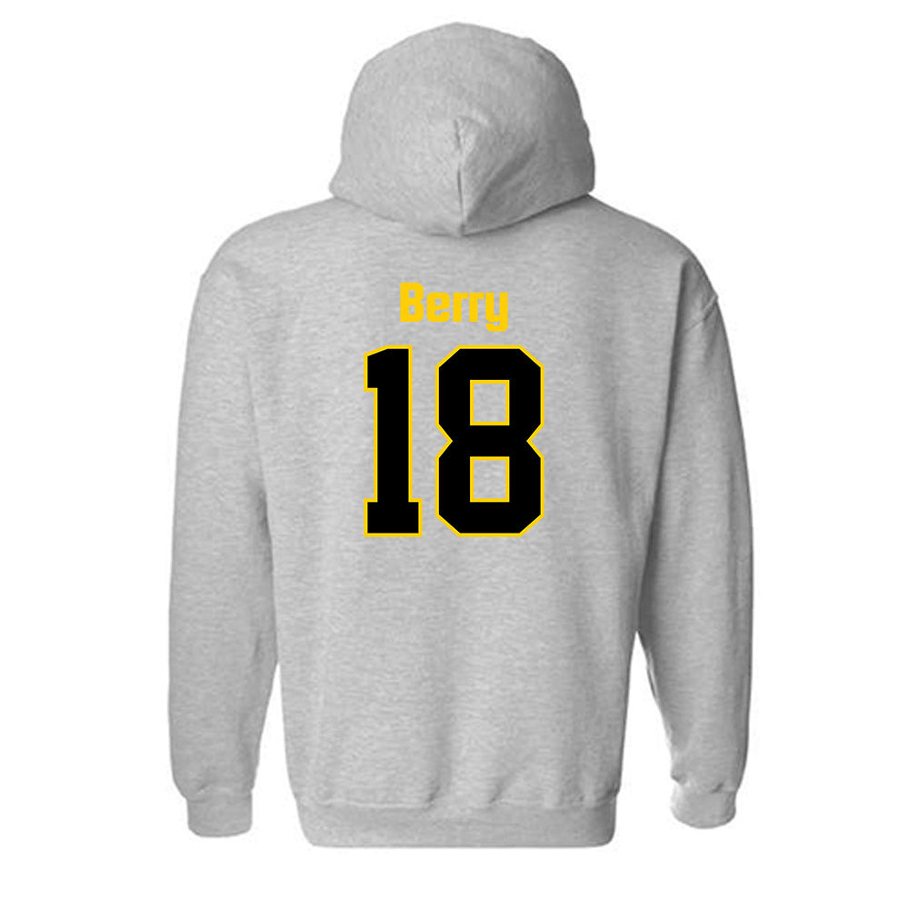 App State - NCAA Football : Syncere Berry - Classic Shersey Hooded Sweatshirt-1