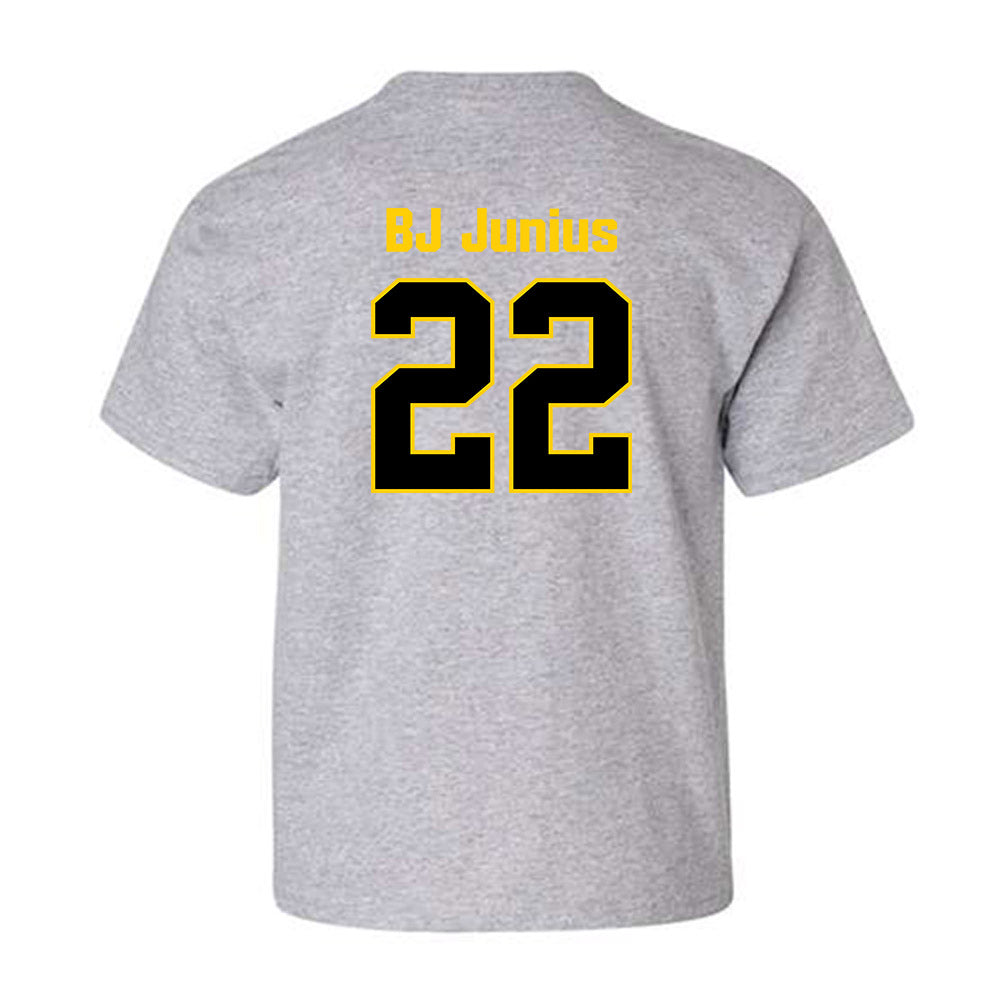 App State - NCAA Football : Bryant "BJ" Junius - Classic Shersey Youth T-Shirt-1