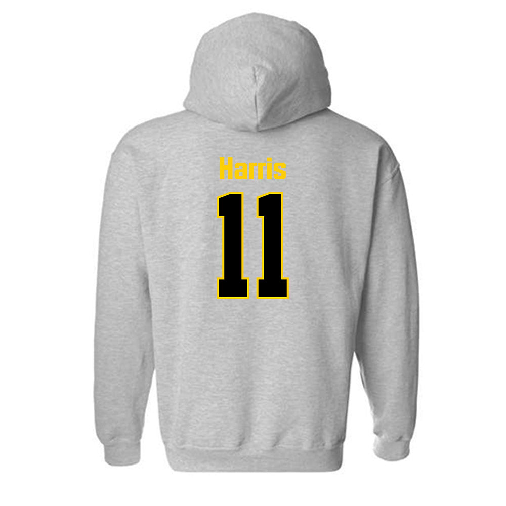 App State - NCAA Football : Jordan Harris - Classic Shersey Hooded Sweatshirt-1