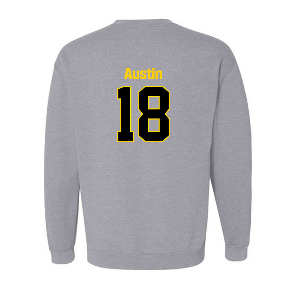 App State - NCAA Football : Kamauri Austin - Classic Shersey Crewneck Sweatshirt-1