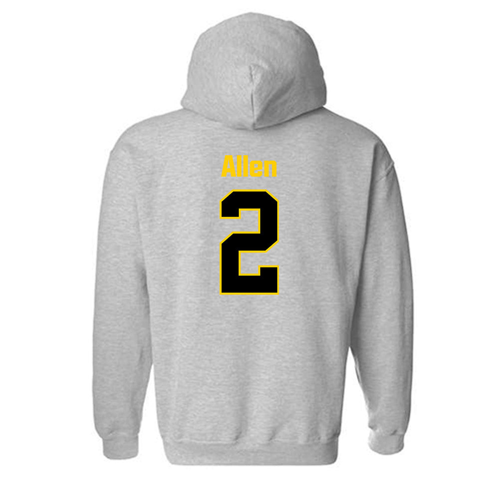 App State - NCAA Men's Basketball : Corbin Allen - Classic Shersey Hooded Sweatshirt-1