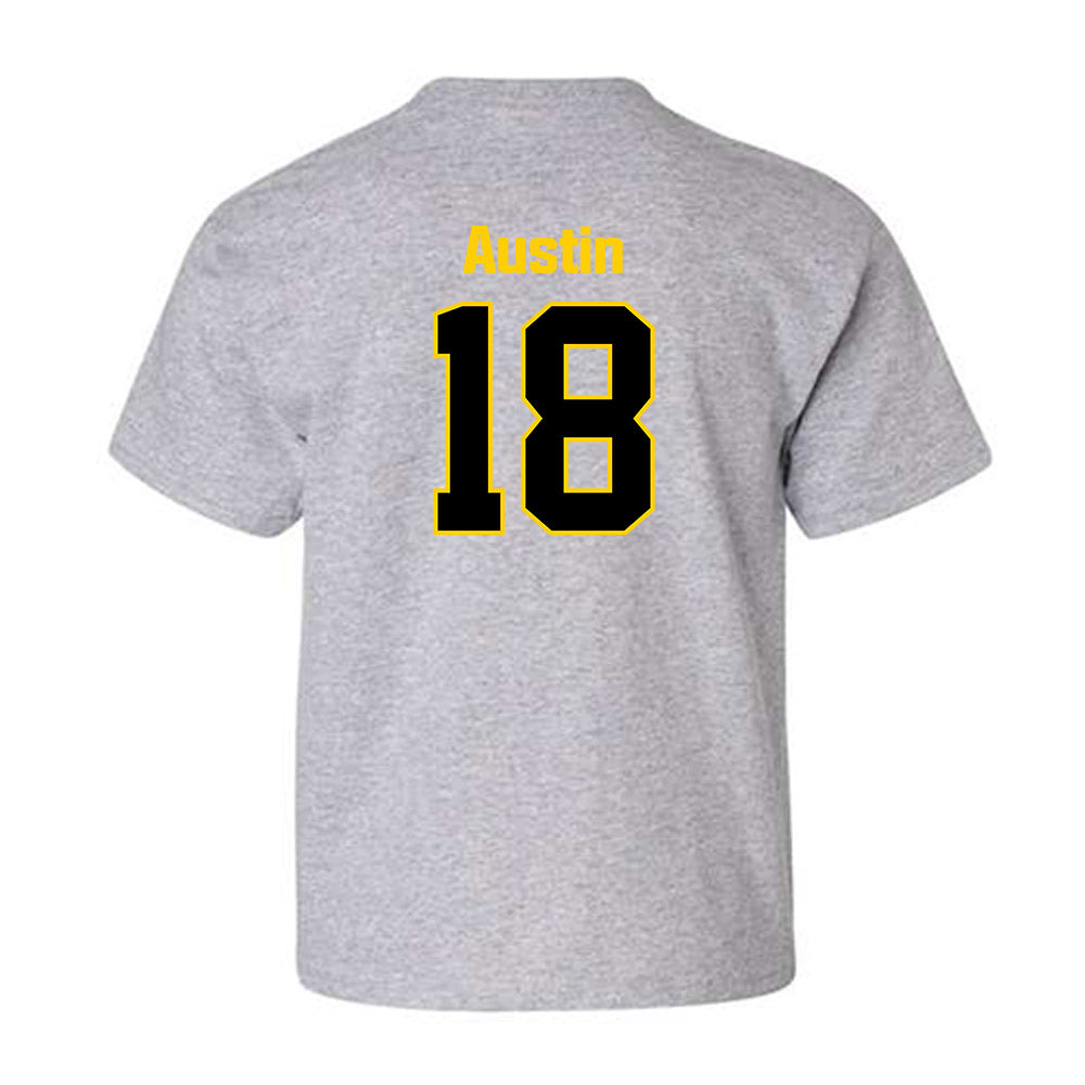 App State - NCAA Football : Kamauri Austin - Classic Shersey Youth T-Shirt-1