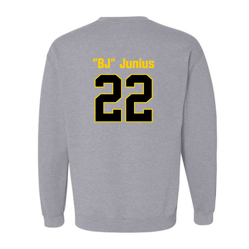 App State - NCAA Football : Bryant "BJ" Junius - Classic Shersey Crewneck Sweatshirt-1